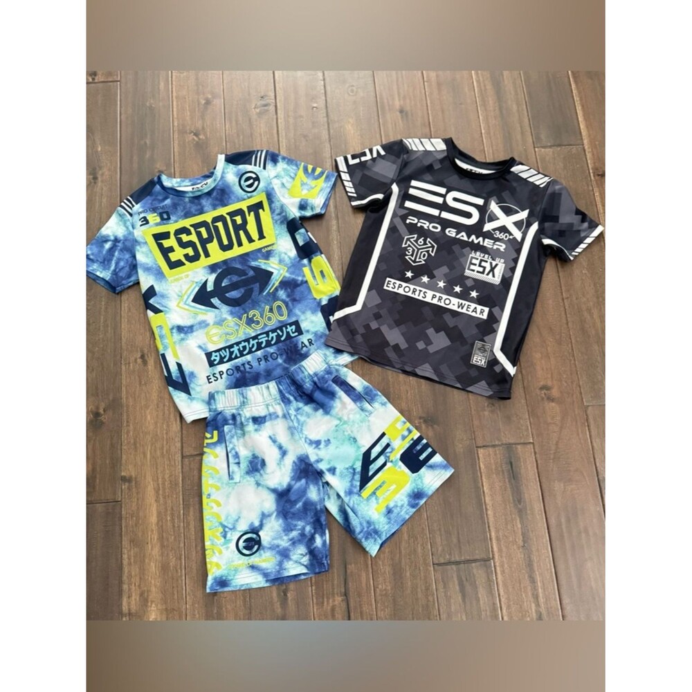 ESX 360 ESports Gaming Gear T-Shirts and Shorts Bundle 10/12